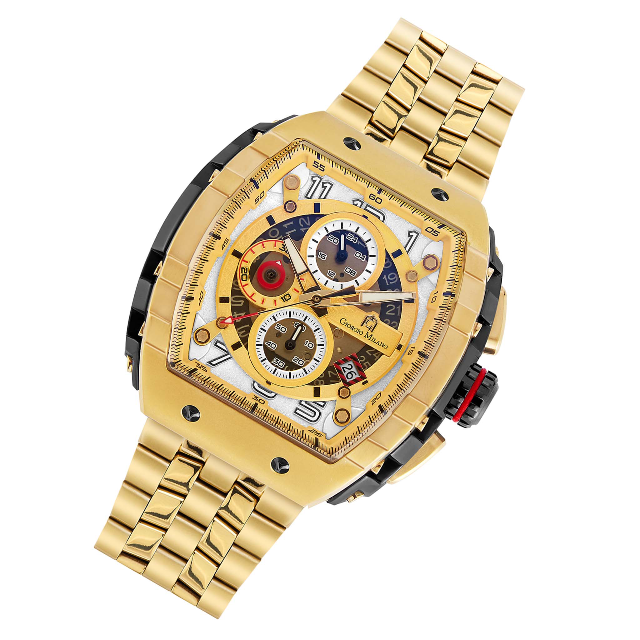 Giorgio Milano Gold Steel Men's Watch - 233SGBK02M