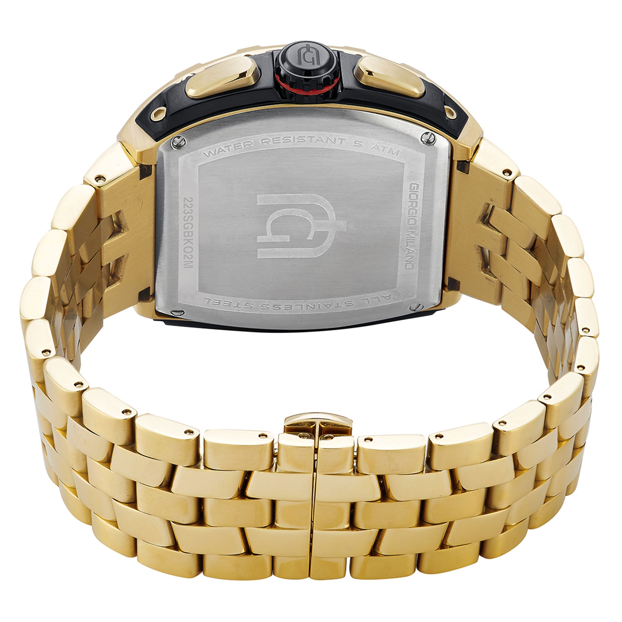 Giorgio Milano Gold Steel Men's Watch - 233SGBK02M