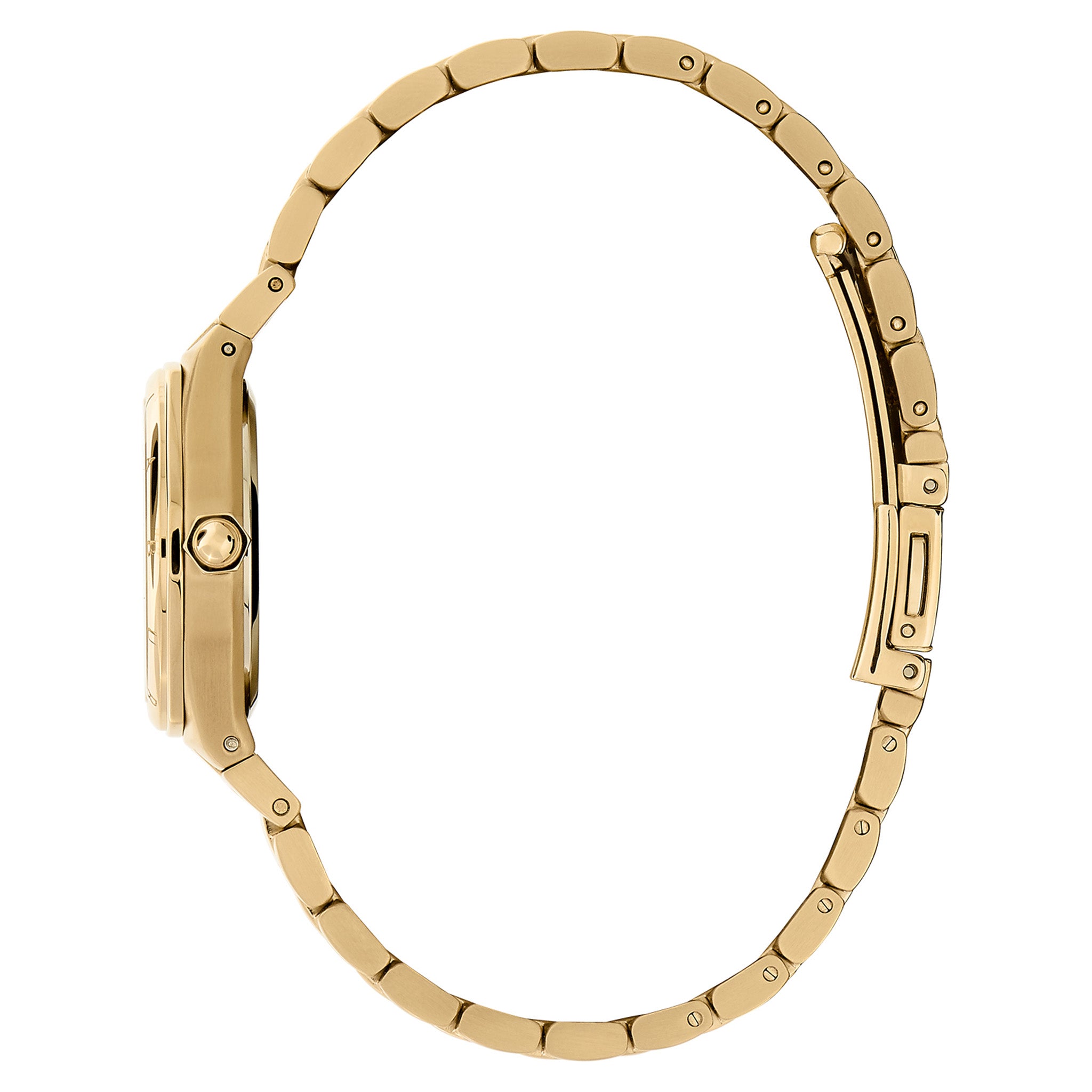 Olivia Burton Gold Steel Light Gold Dial Women's Watch - 24000109