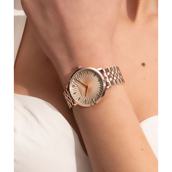 Olivia Burton Rose Gold Steel Light Rose Gold Dial Women's Watch - 24000139