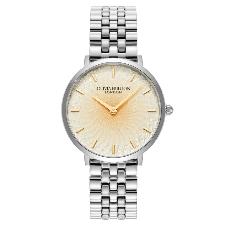 Olivia Burton Stainless Steel Light Gold Dial Women's Watch - 24000141