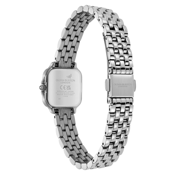 Olivia Burton Stainless Steel Sage Dial Women's Watch - 24000255