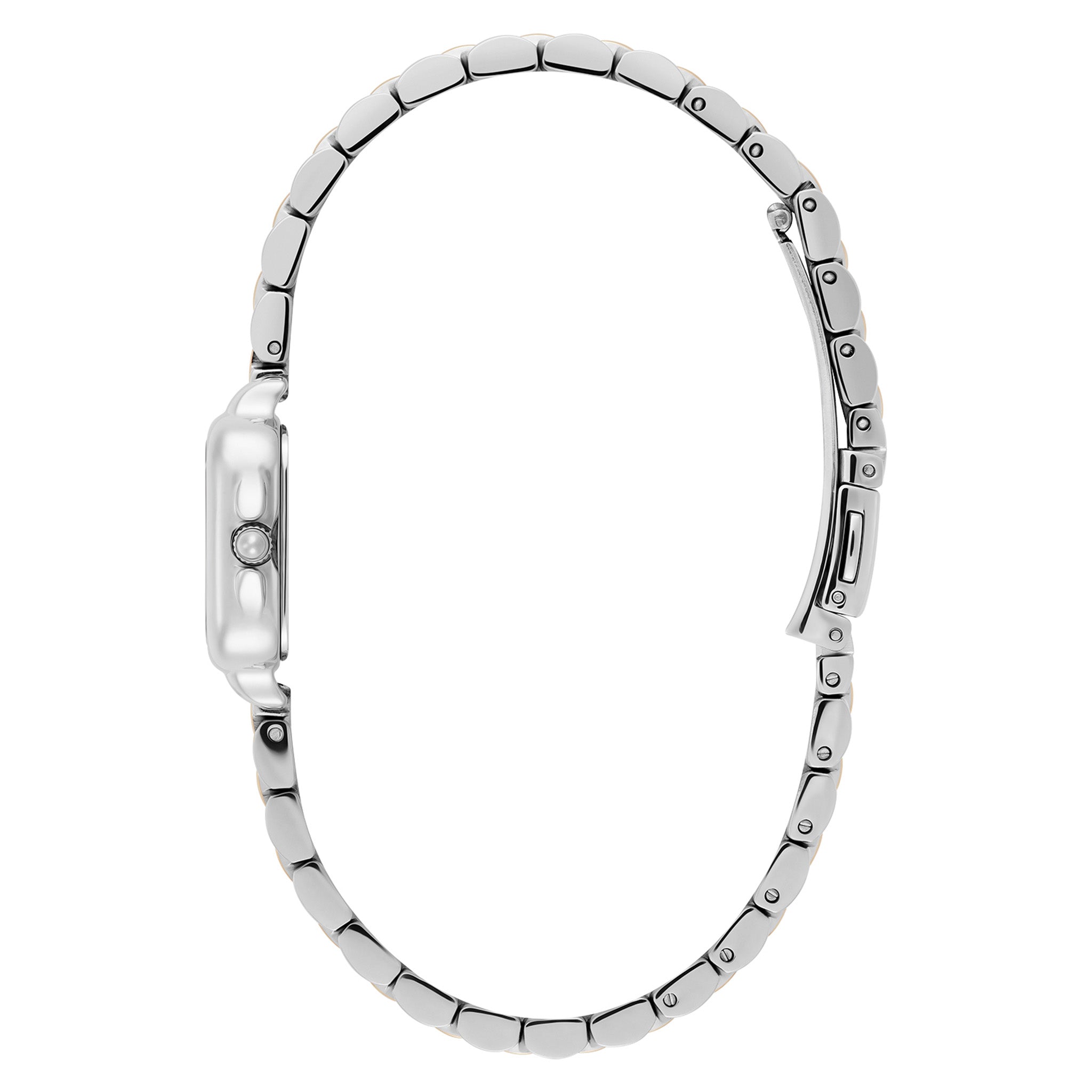 Olivia Burton Two-Tone Steel Chalk Blue Dial Women's Watch - 24000258