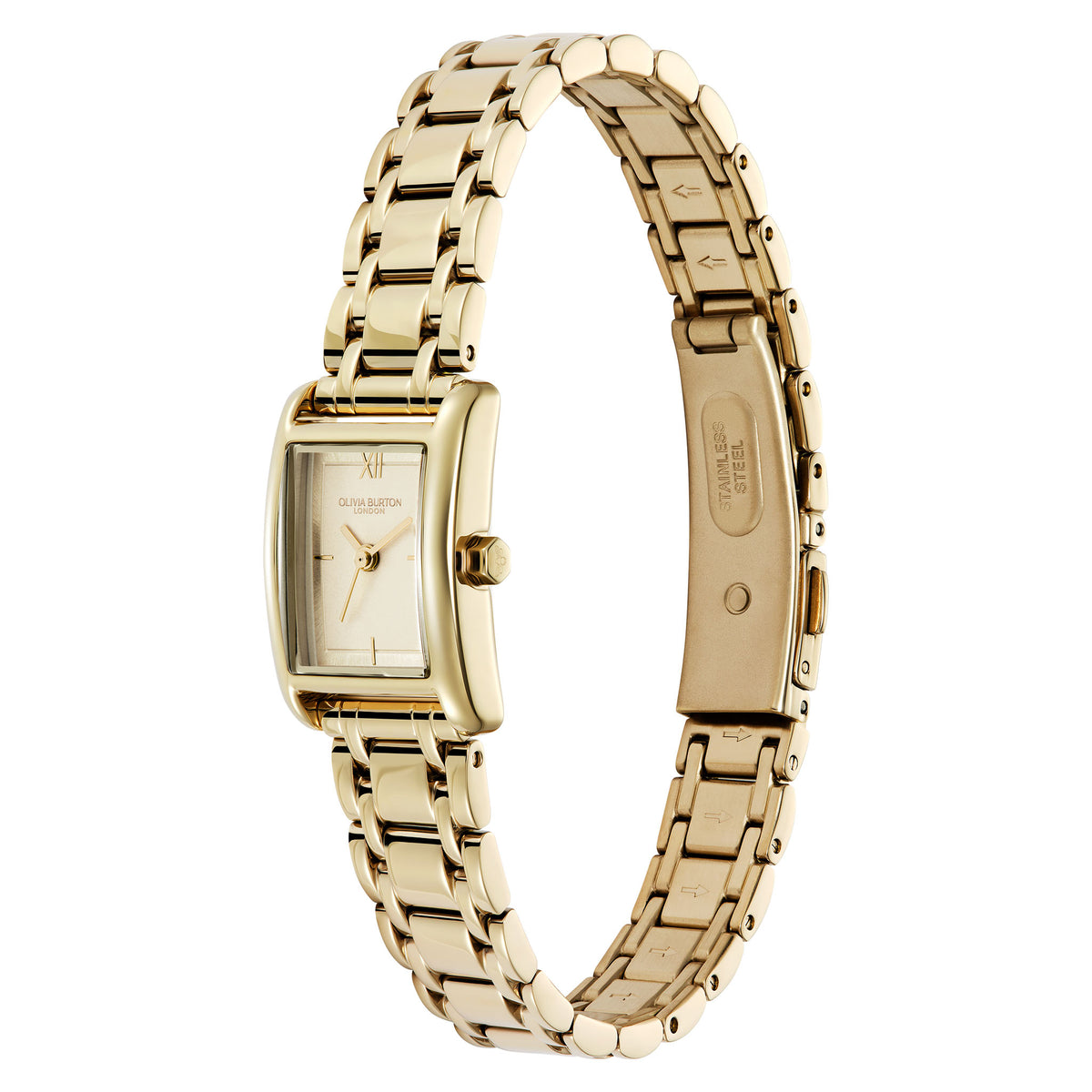 Olivia Burton Gold Steel Light Gold Dial Women's Watch - 24000282