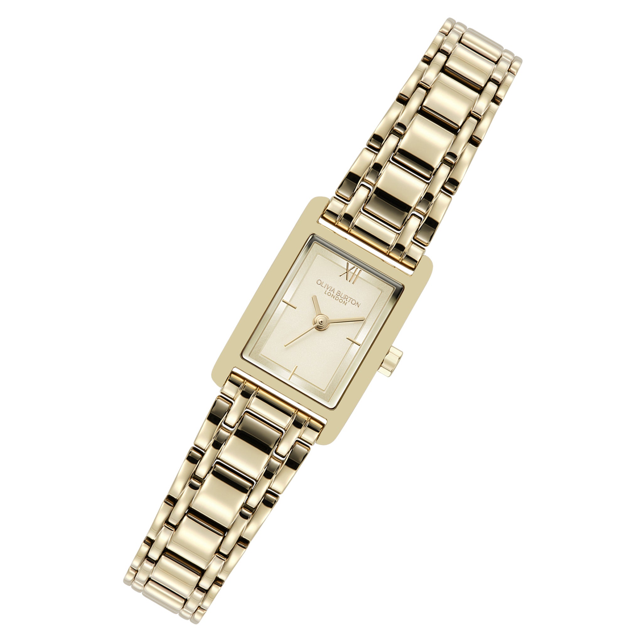 Olivia Burton Gold Steel Light Gold Dial Women's Watch - 24000282