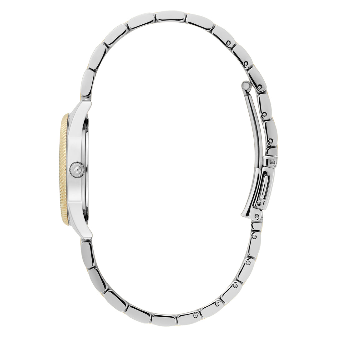 Olivia Burton Two-Tone Steel Forest Green Dial Women's Watch - 24000292