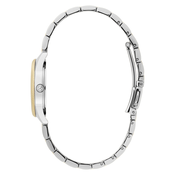 Olivia Burton Two-Tone Steel Forest Green Dial Women's Watch - 24000292