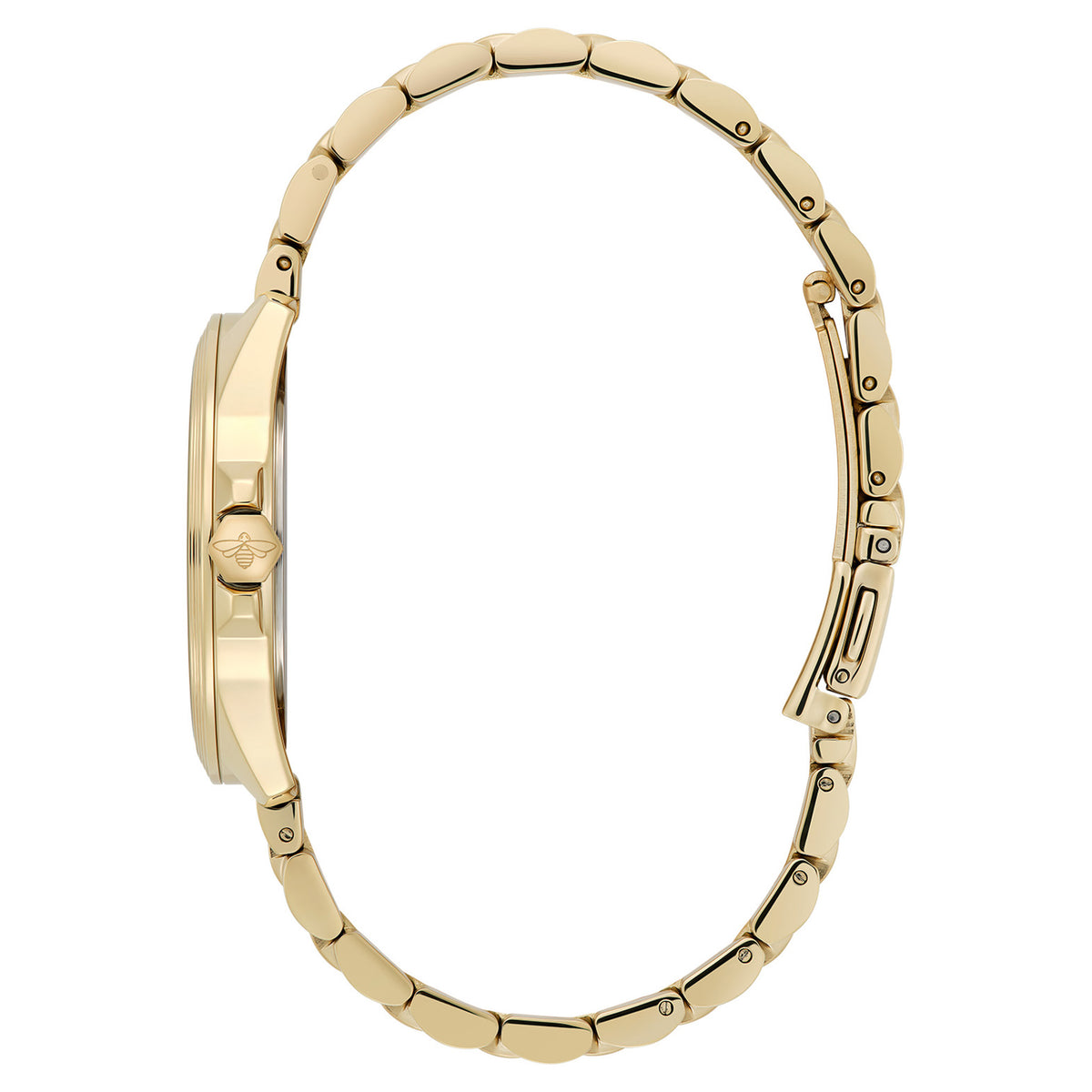 Olivia Burton Gold Steel Navy Dial Women's Watch - 24000331
