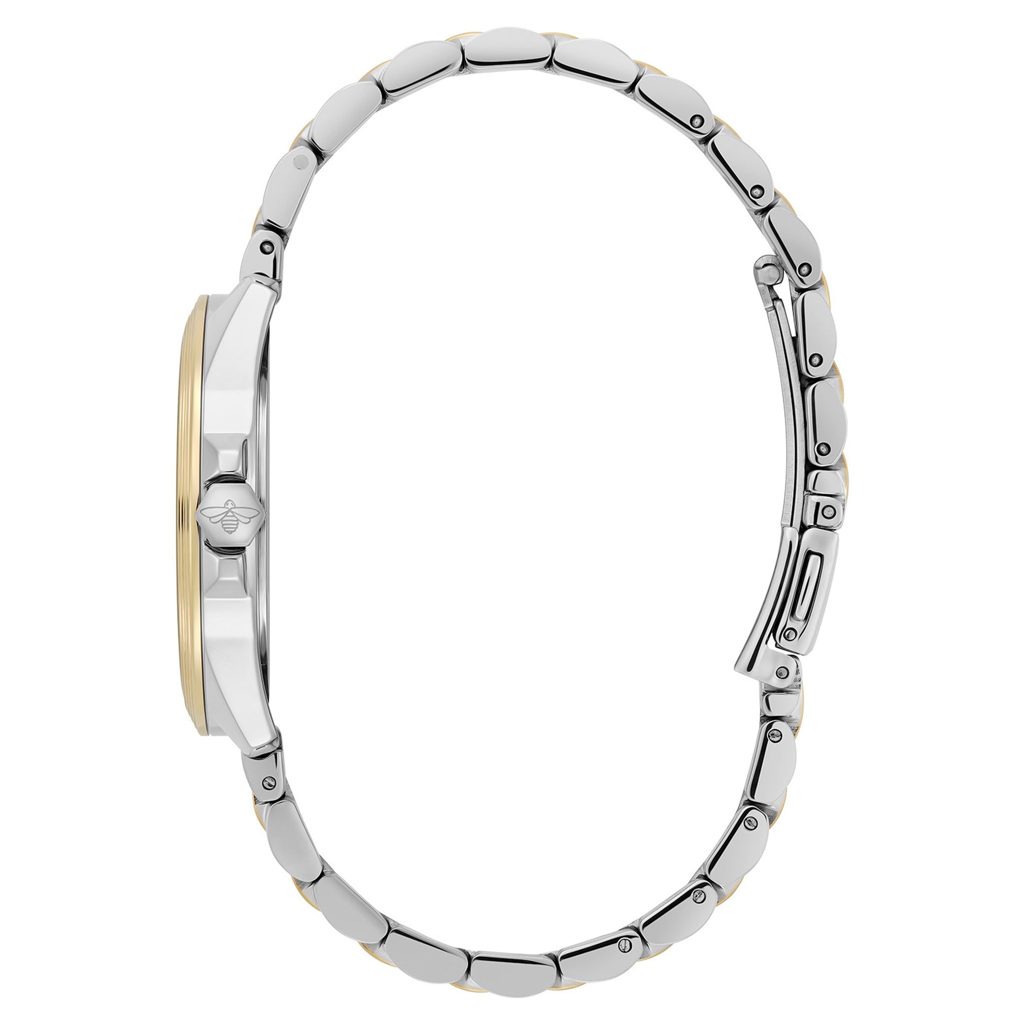 Olivia Burton Two-Tone Steel Green Dial Women's Watch - 24000333