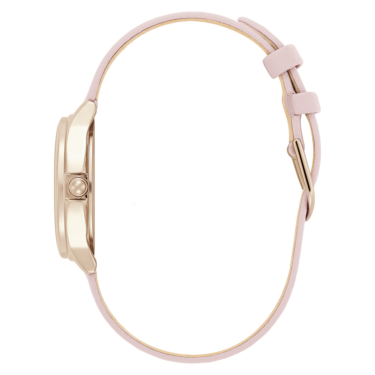 Olivia Burton Leather Primrose Dial Women's Watch - 24000345