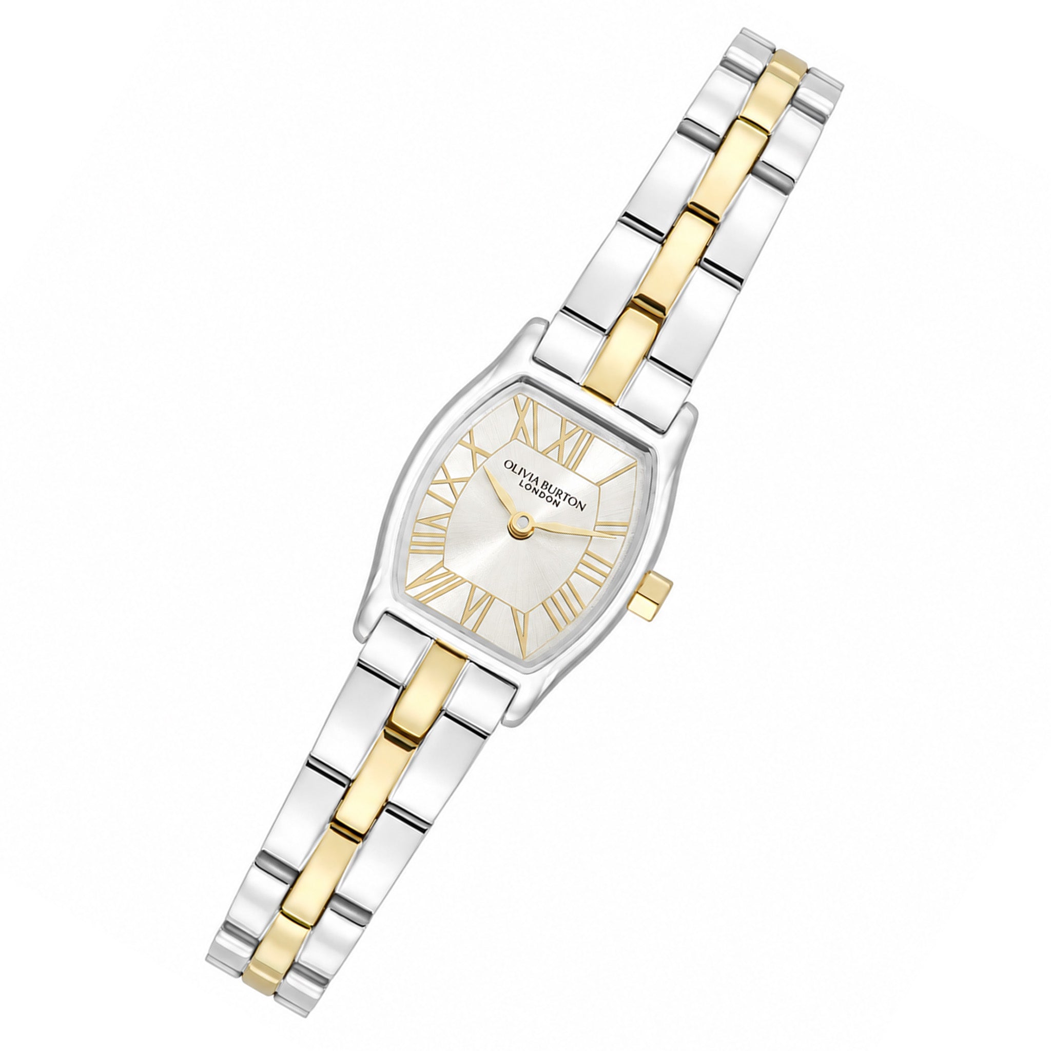Olivia Burton Two-Tone Steel Ivory Dial Women's Watch - 24000391