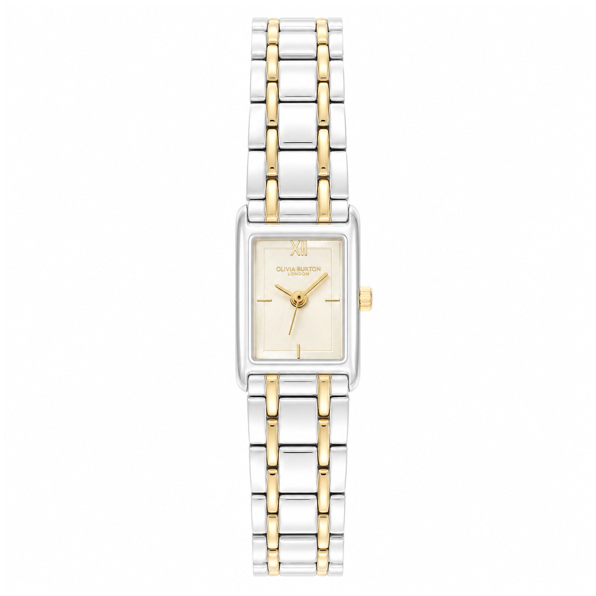 Olivia Burton Two-Tone Steel Ivory Dial Women's Watch - 24000435
