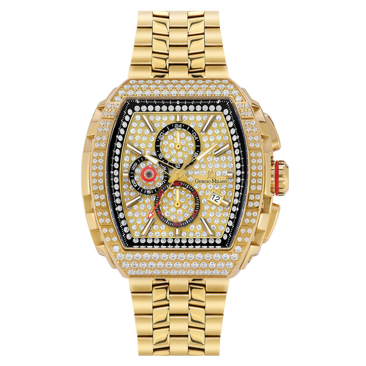 Giorgio Milano Gold Stainless Steel Men's Watch - 245SG03M