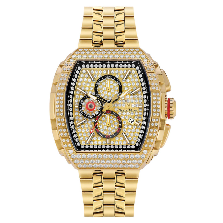 Giorgio Milano Gold Stainless Steel Men's Watch - 245SG03M
