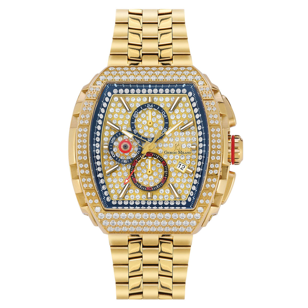 Giorgio Milano Gold Stainless Steel Men's Watch - 245SG04M