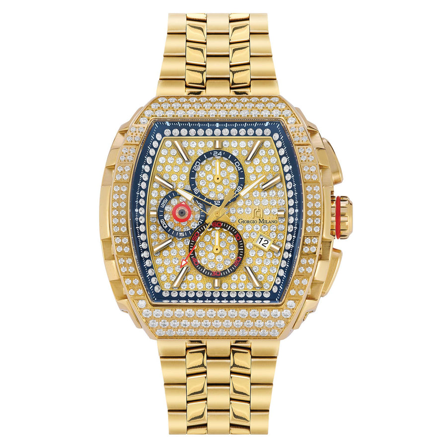 Giorgio Milano Gold Stainless Steel Men's Watch - 245SG04M
