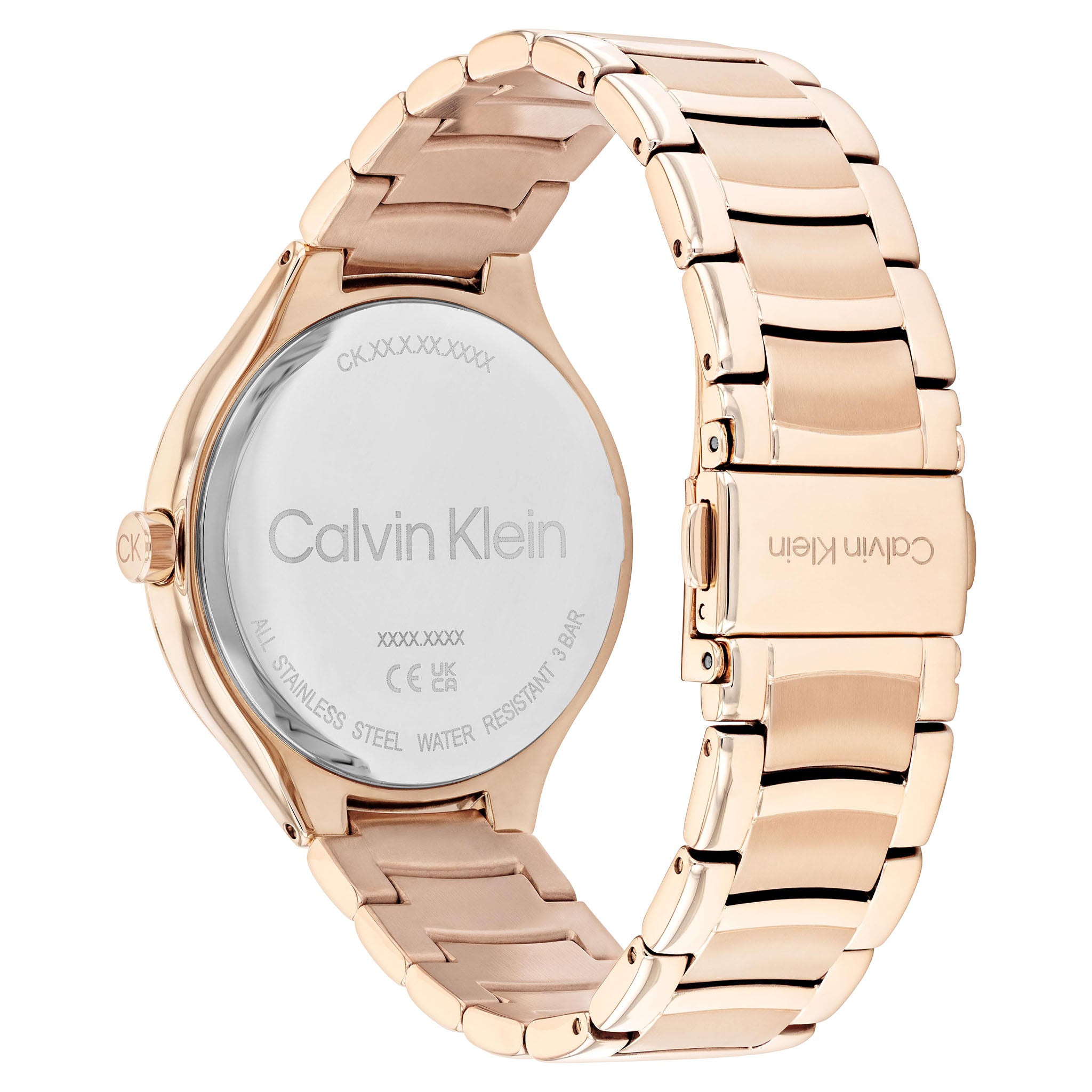 Calvin Klein Rose Gold Steel Carnation Gold Women's Watch - 25100050