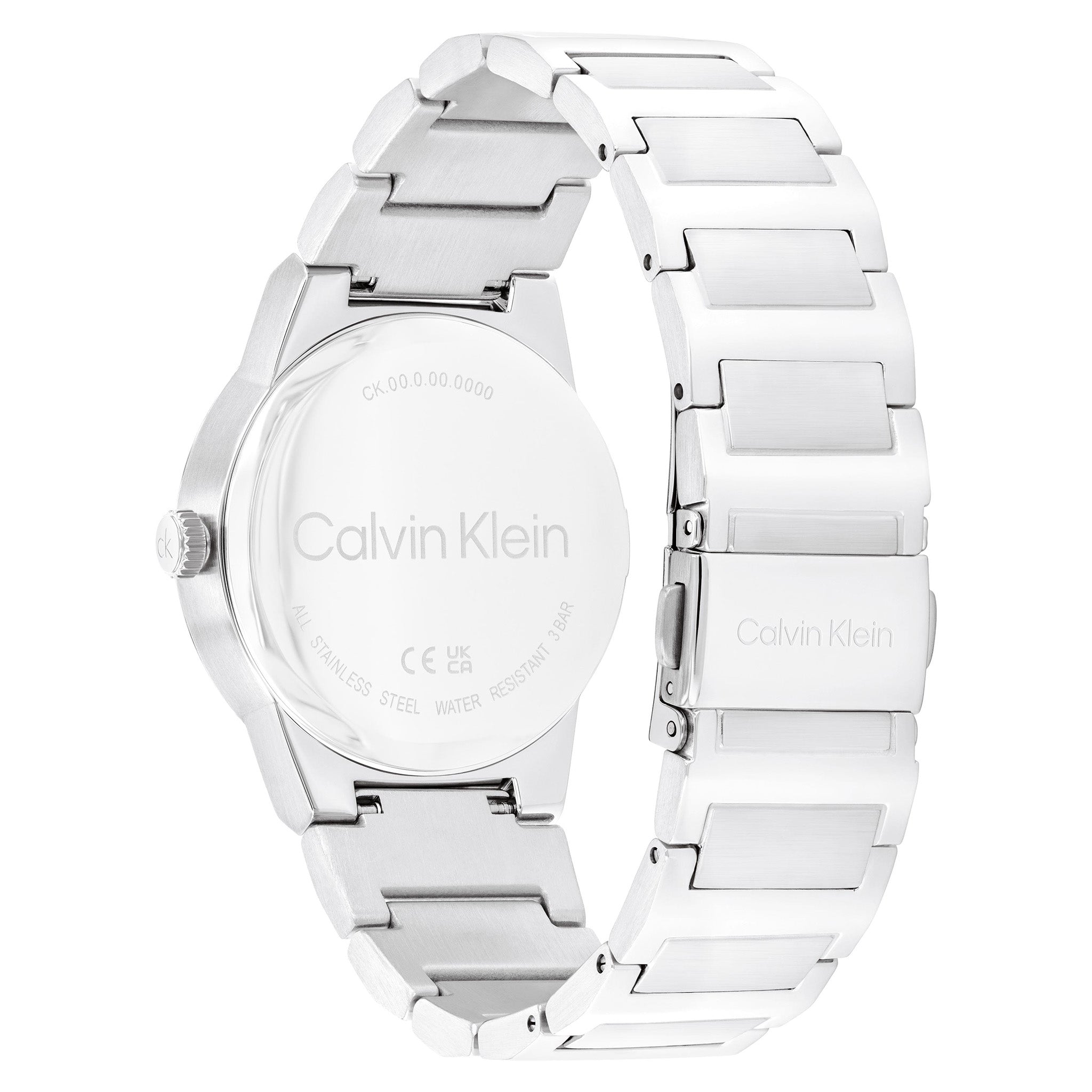 Calvin Klein Stainless Steel Light Blue Dial Women's Watch - 25100081
