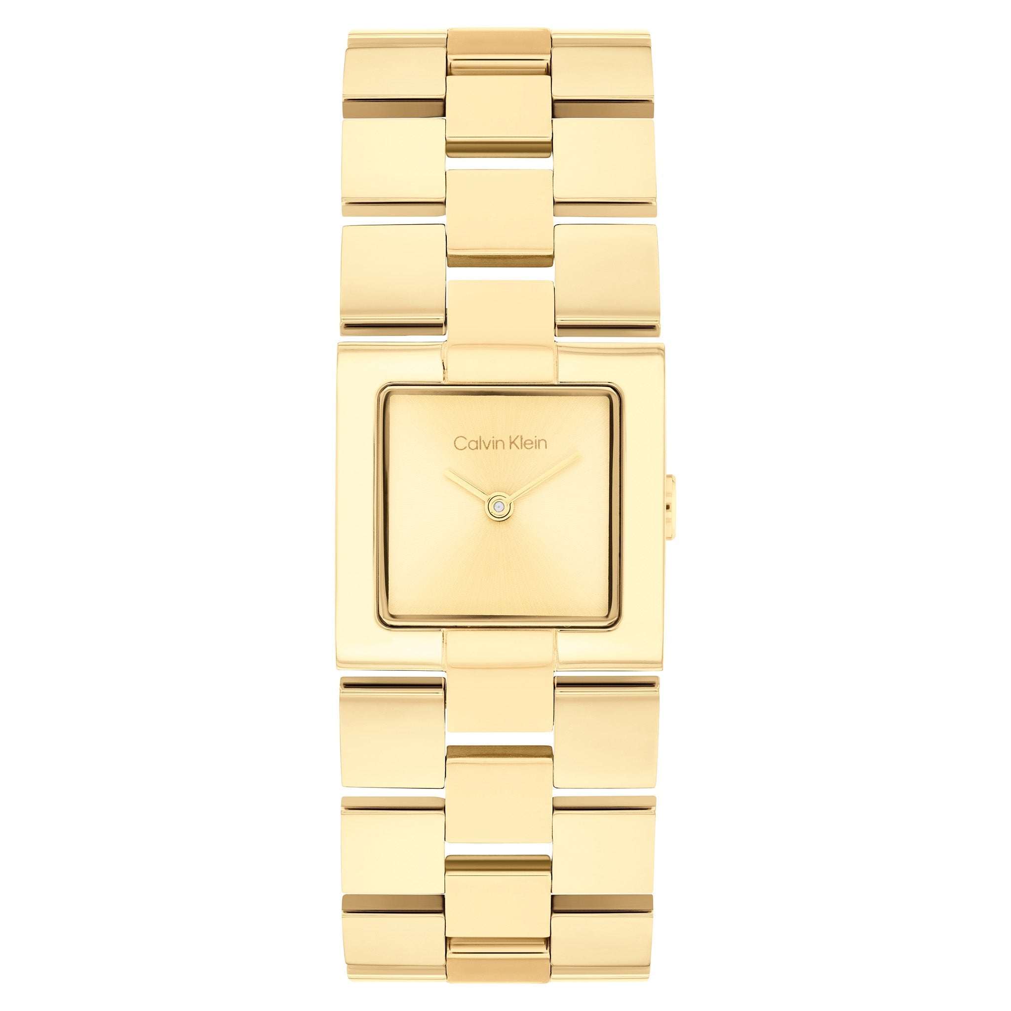 Calvin Klein Gold Steel Women's Watch - 25100089