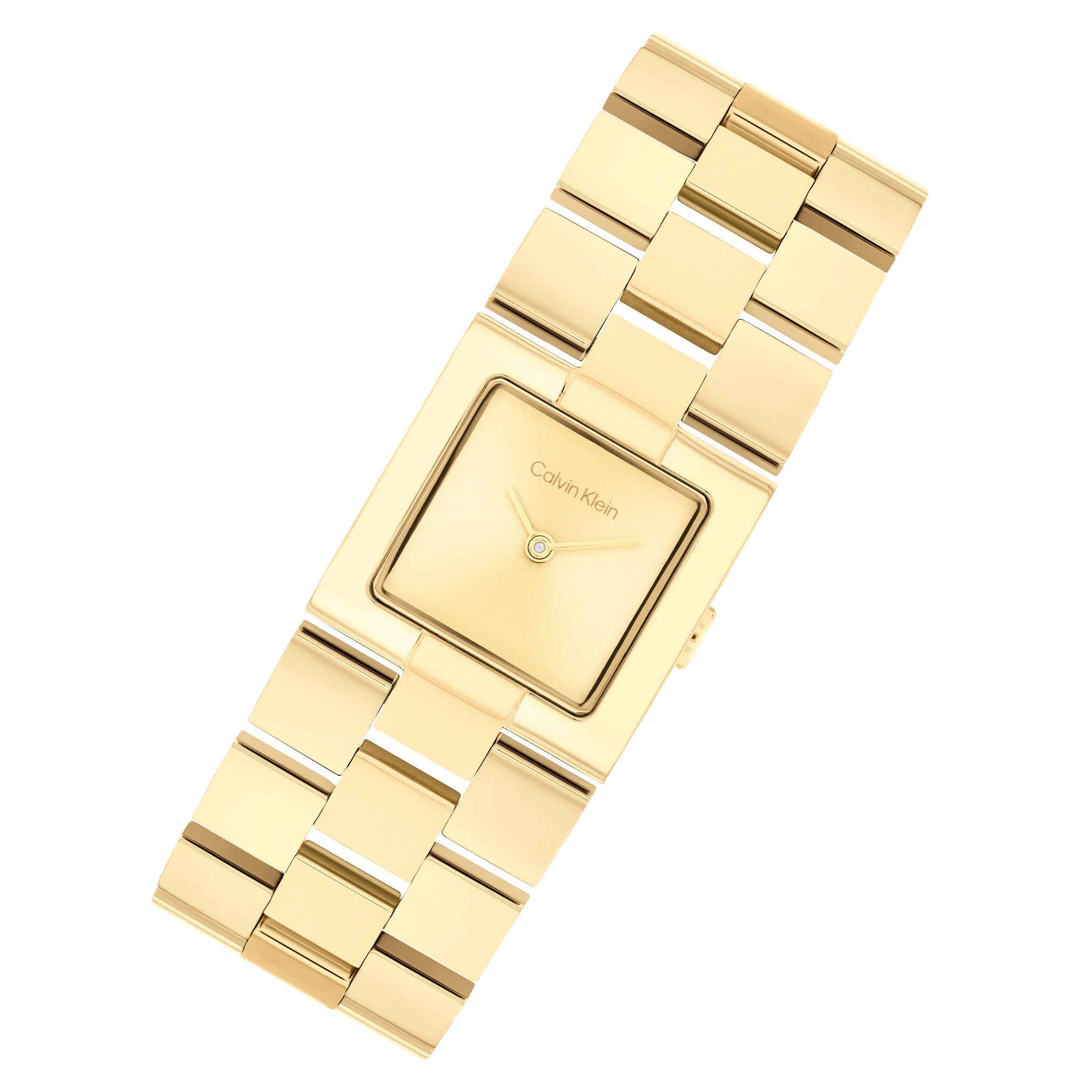 Calvin Klein Gold Steel Women's Watch - 25100089