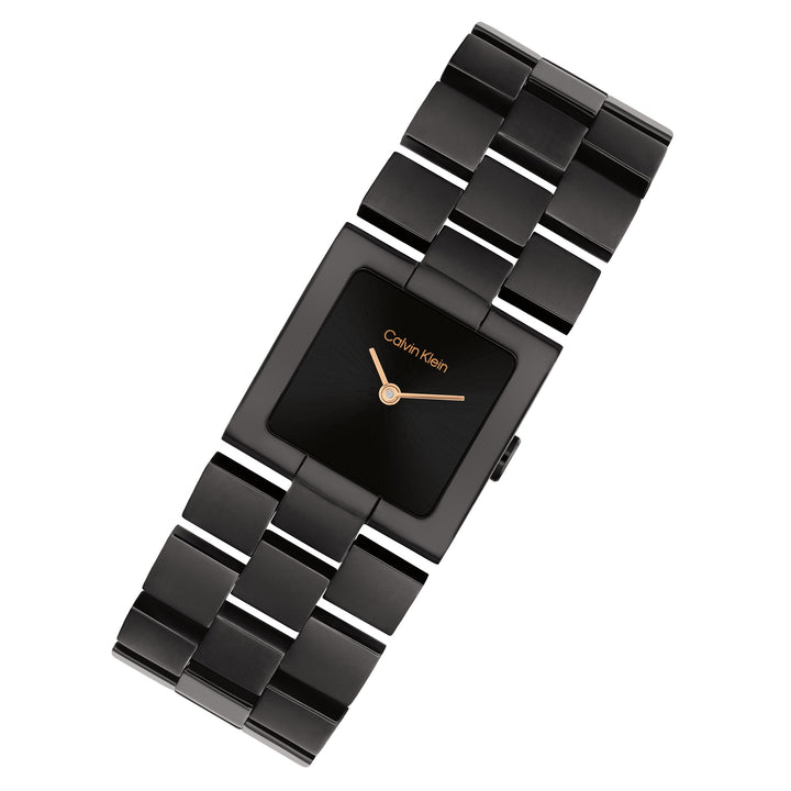 Calvin Klein Black Steel Women's Watch - 25100091