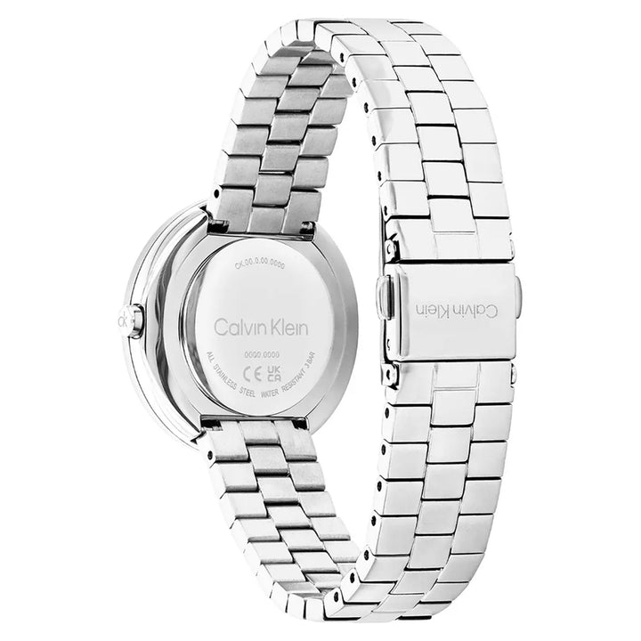 Calvin Klein Stainless Steel Silver Dial Women's Watch - 25100093