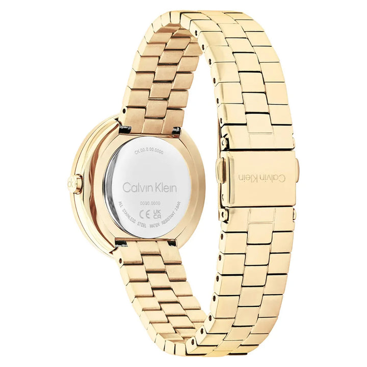 Calvin Klein Gold Steel Women's Watch - 25100094
