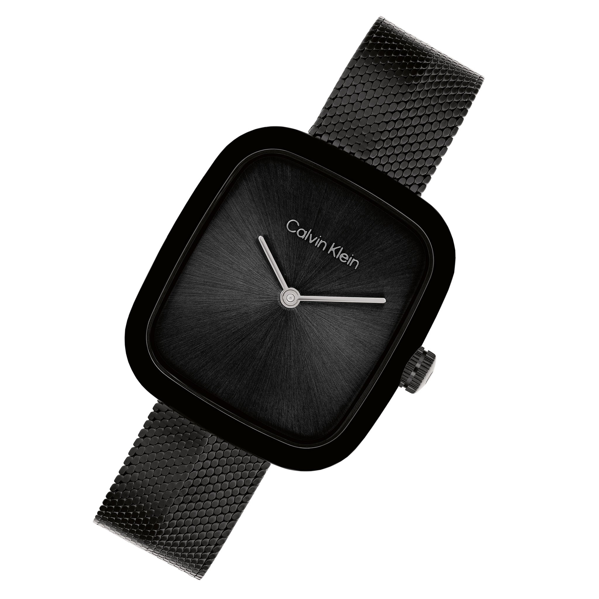 Calvin Klein Steel Black Dial Women's Watch - 25100100