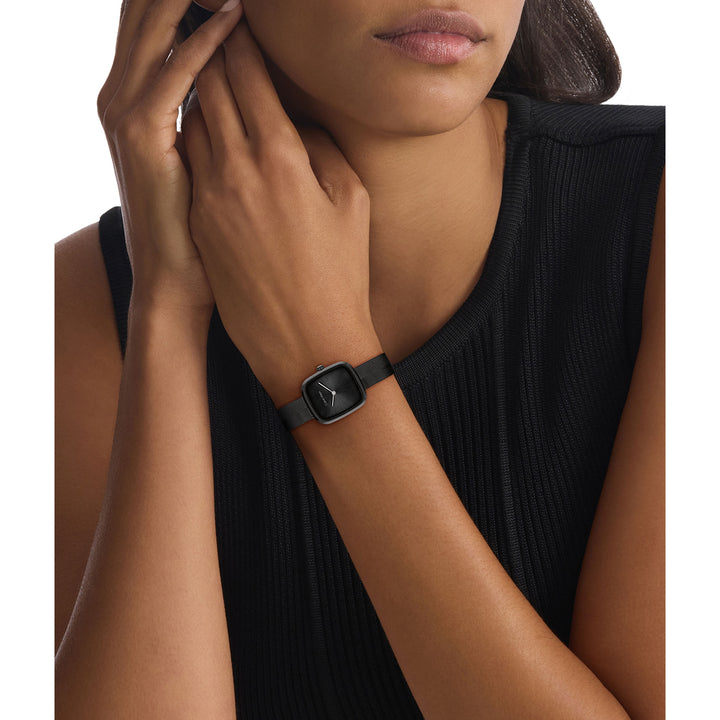Calvin Klein Steel Black Dial Women's Watch - 25100100