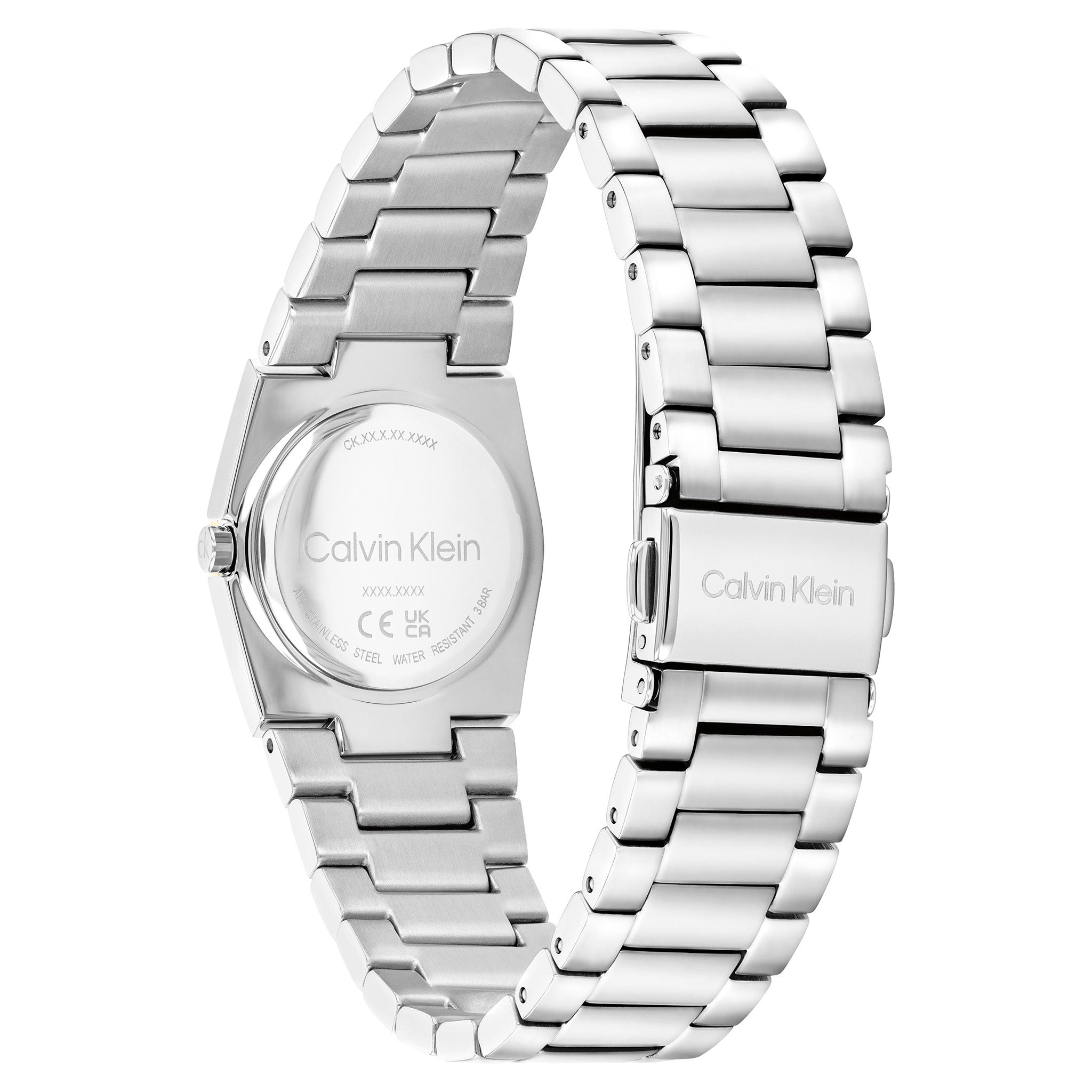 Calvin Klein Stainless Steel Black Dial Women's Watch - 25100121