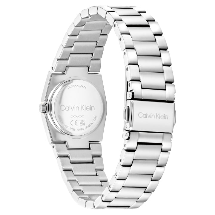 Calvin Klein Stainless Steel Black Dial Women's Watch - 25100121