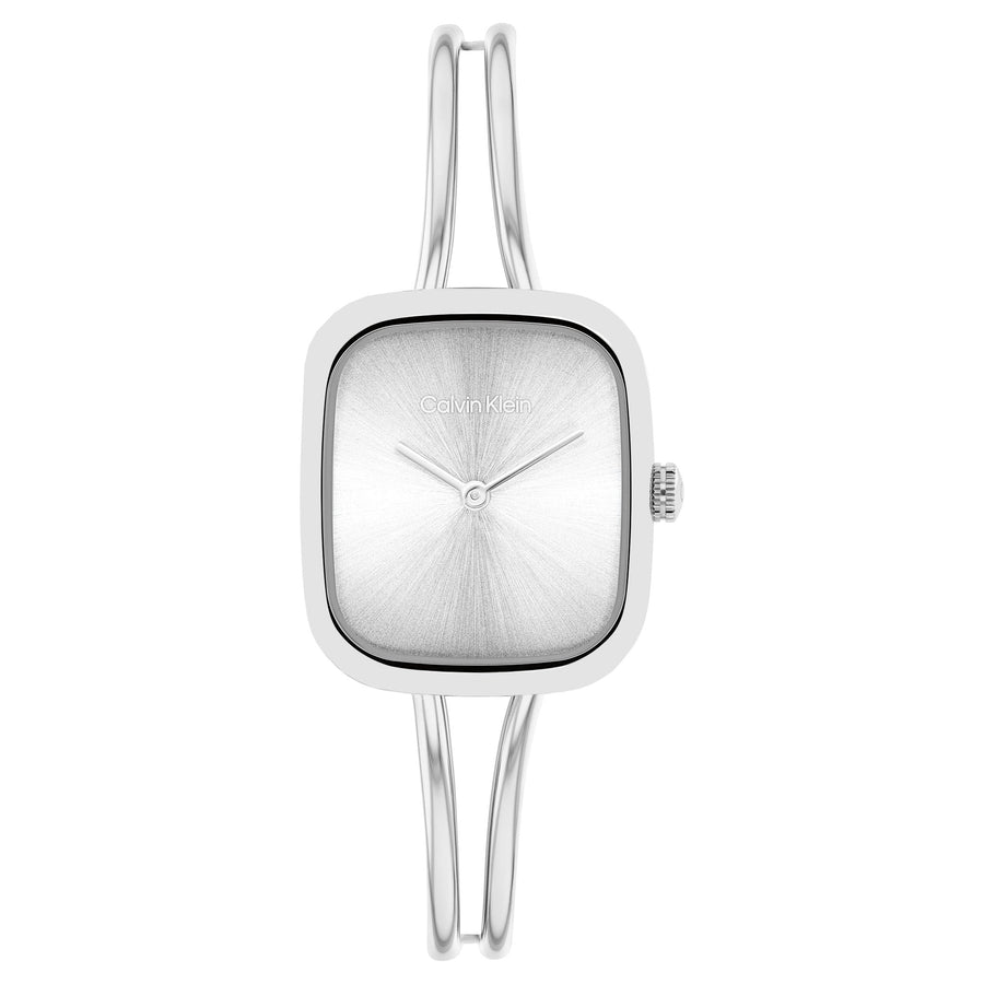 Calvin Klein Stainless Steel Silver Dial Women's Watch  - 25100131
