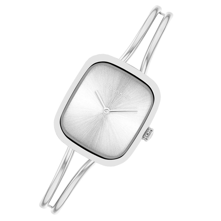 Calvin Klein Stainless Steel Silver Dial Women's Watch  - 25100131
