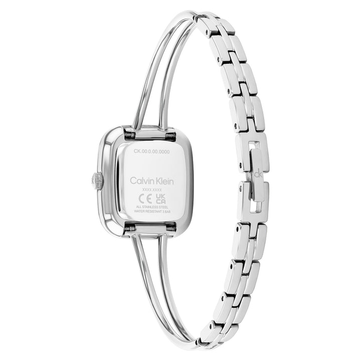 Calvin Klein Stainless Steel Silver Dial Women's Watch  - 25100131