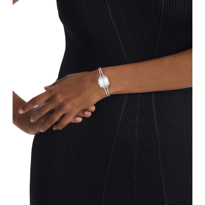 Calvin Klein Stainless Steel Silver Dial Women's Watch  - 25100131