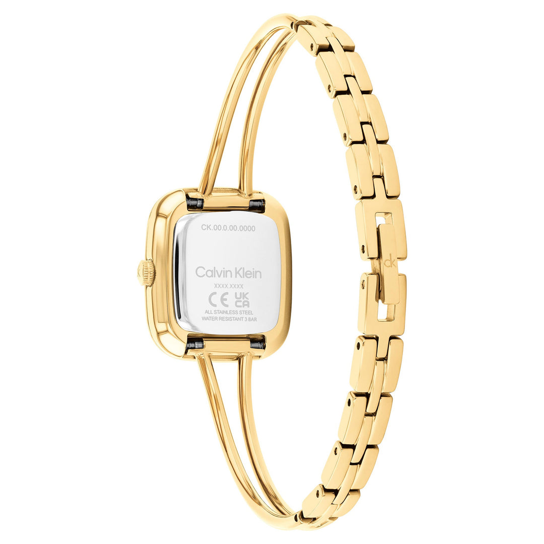 Calvin Klein Gold Steel Women's Watch - 25100132