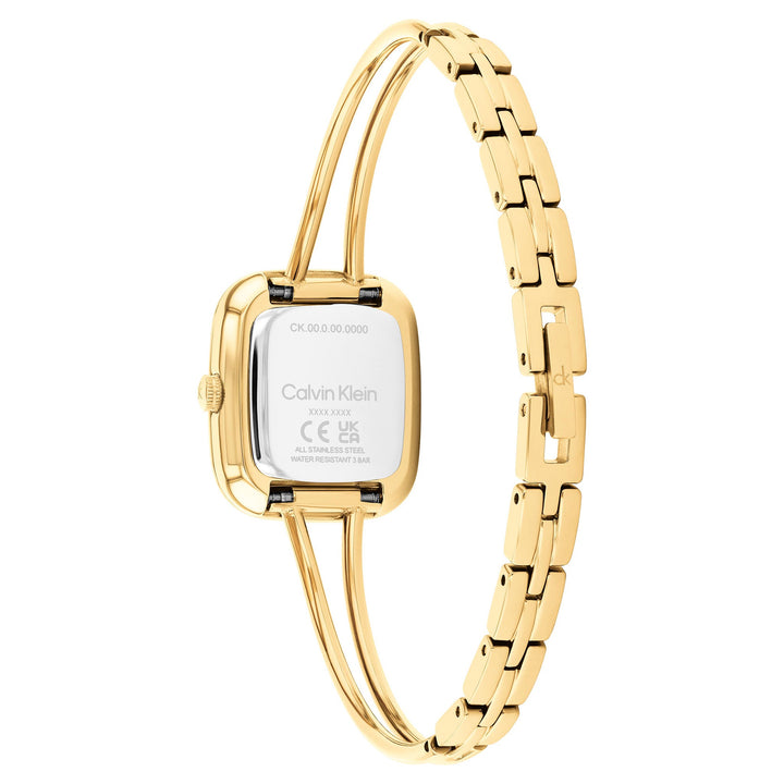 Calvin Klein Gold Steel Women's Watch - 25100132