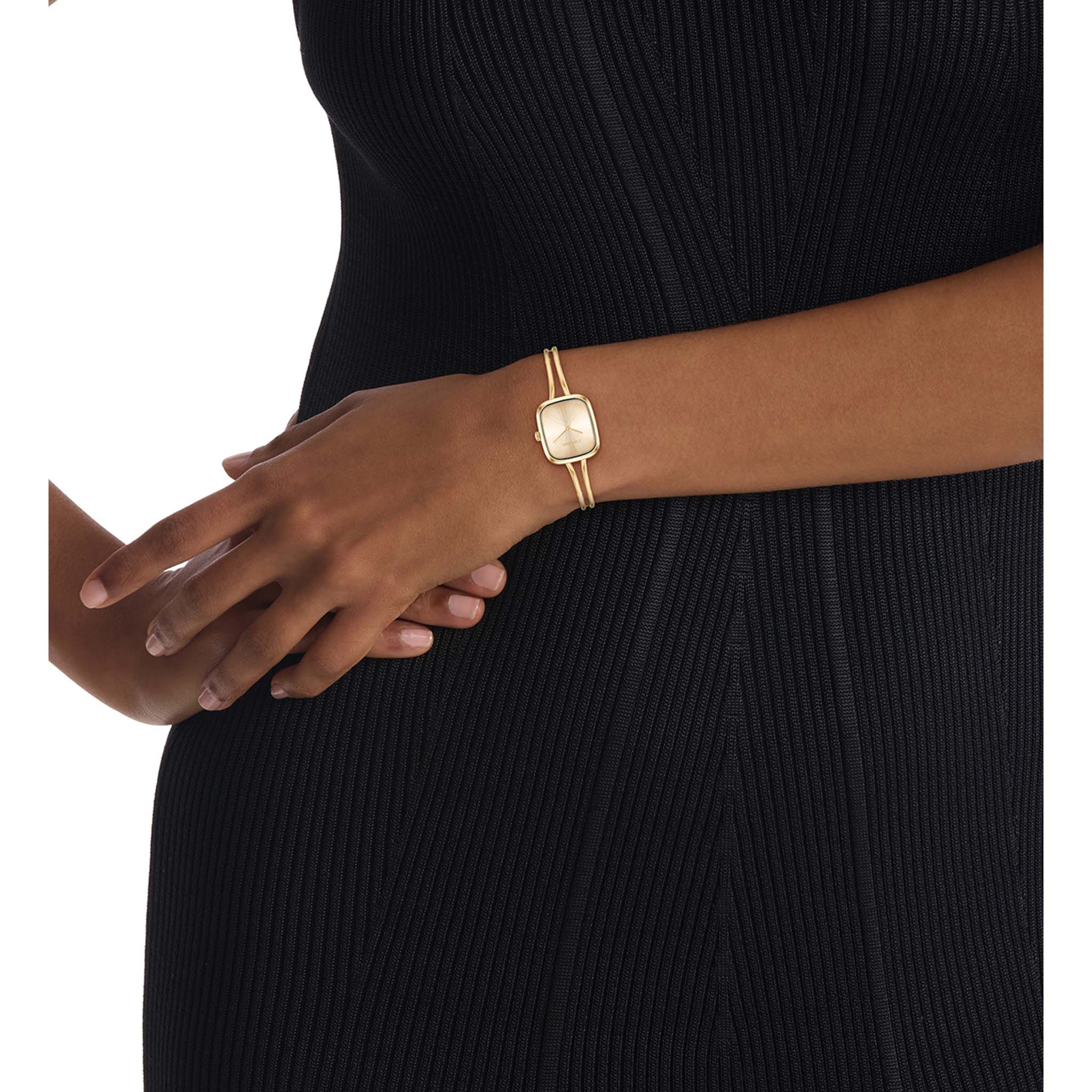 Calvin Klein Gold Steel Women's Watch - 25100132