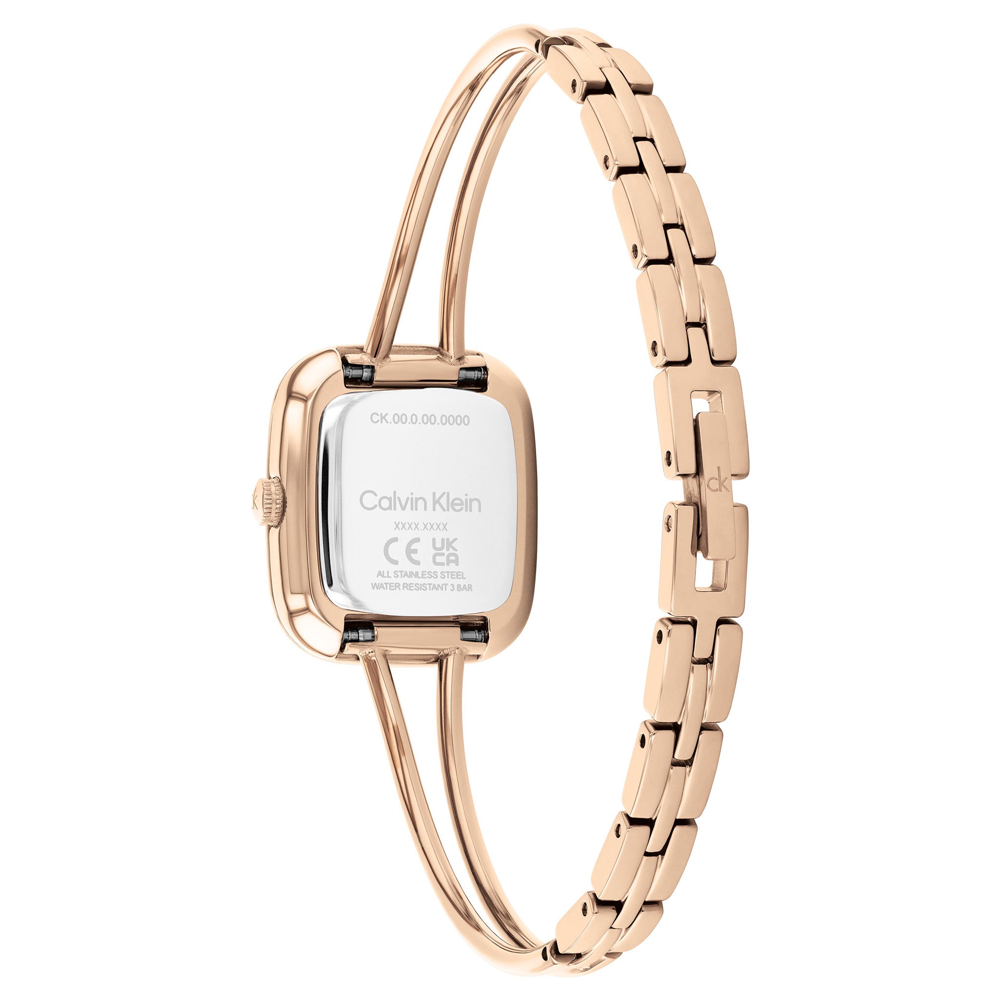 Calvin Klein Rose Gold Steel Women's Watch - 25100133
