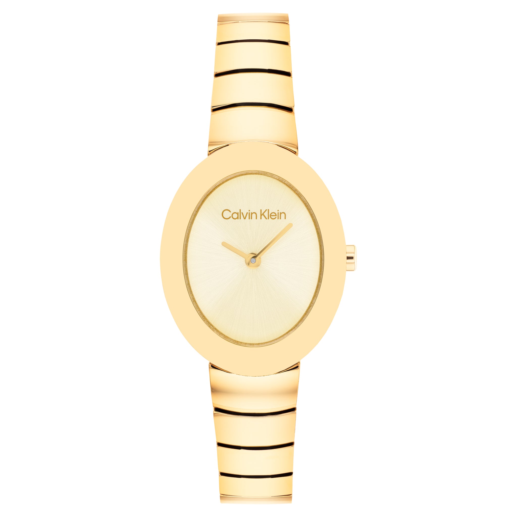 Calvin Klein Gold Steel Light Gold Dial Women's Watch - 25100147