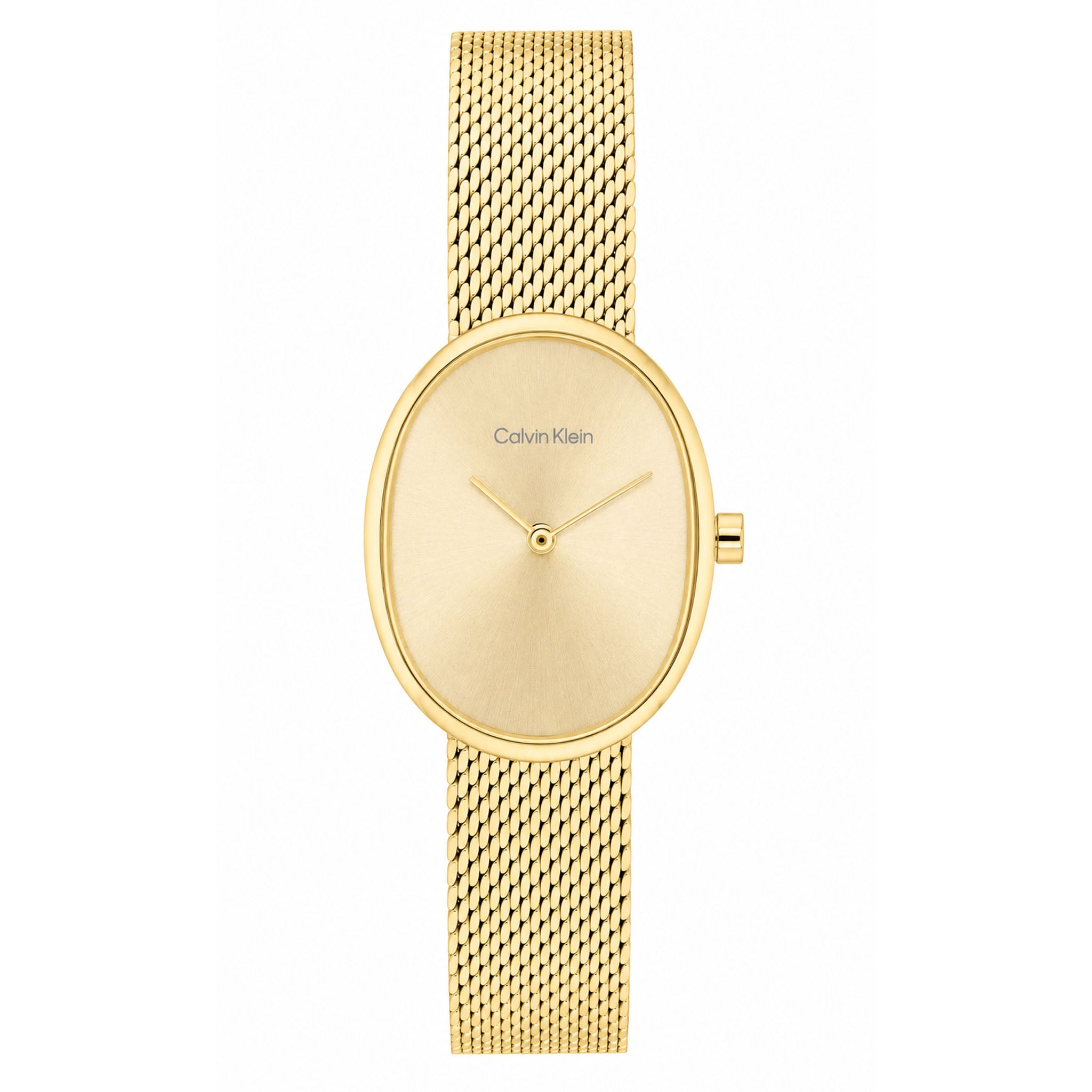Calvin Klein Gold Steel Women's Watch - 25100174