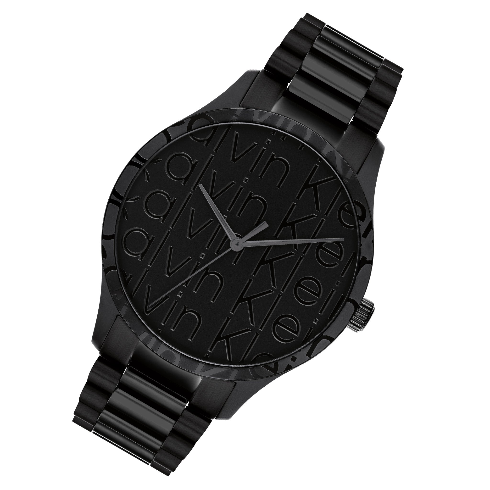 Calvin Klein Black Steel Unisex Watch - 25200344
