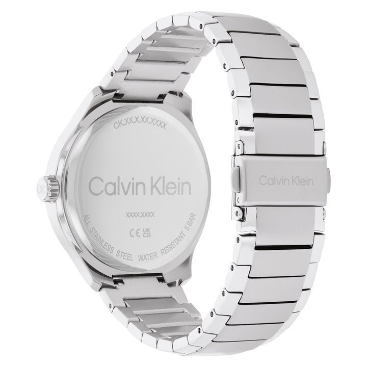 Calvin Klein Stainless Steel Black Dial Men's Watch - 25200348