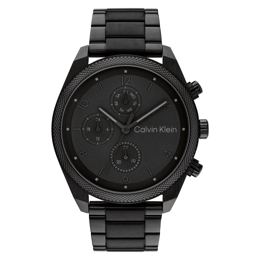 Calvin Klein Black Steel Multi-function Men's Watch - 25200359