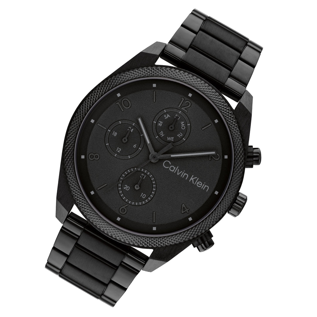 Calvin Klein Black Steel Multi-function Men's Watch - 25200359