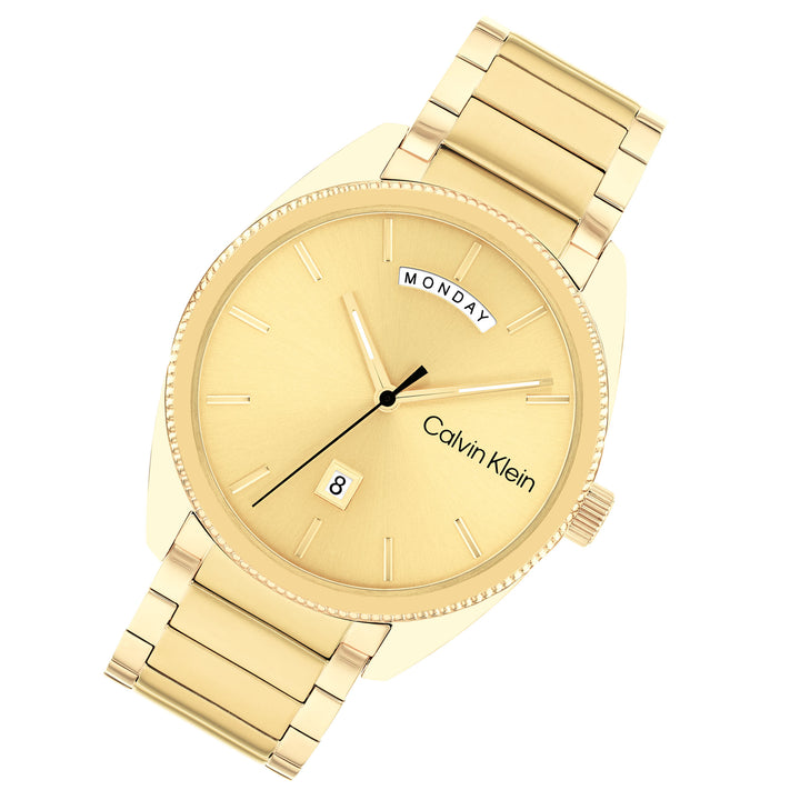 Calvin Klein Gold Steel Men's Watch - 25200447