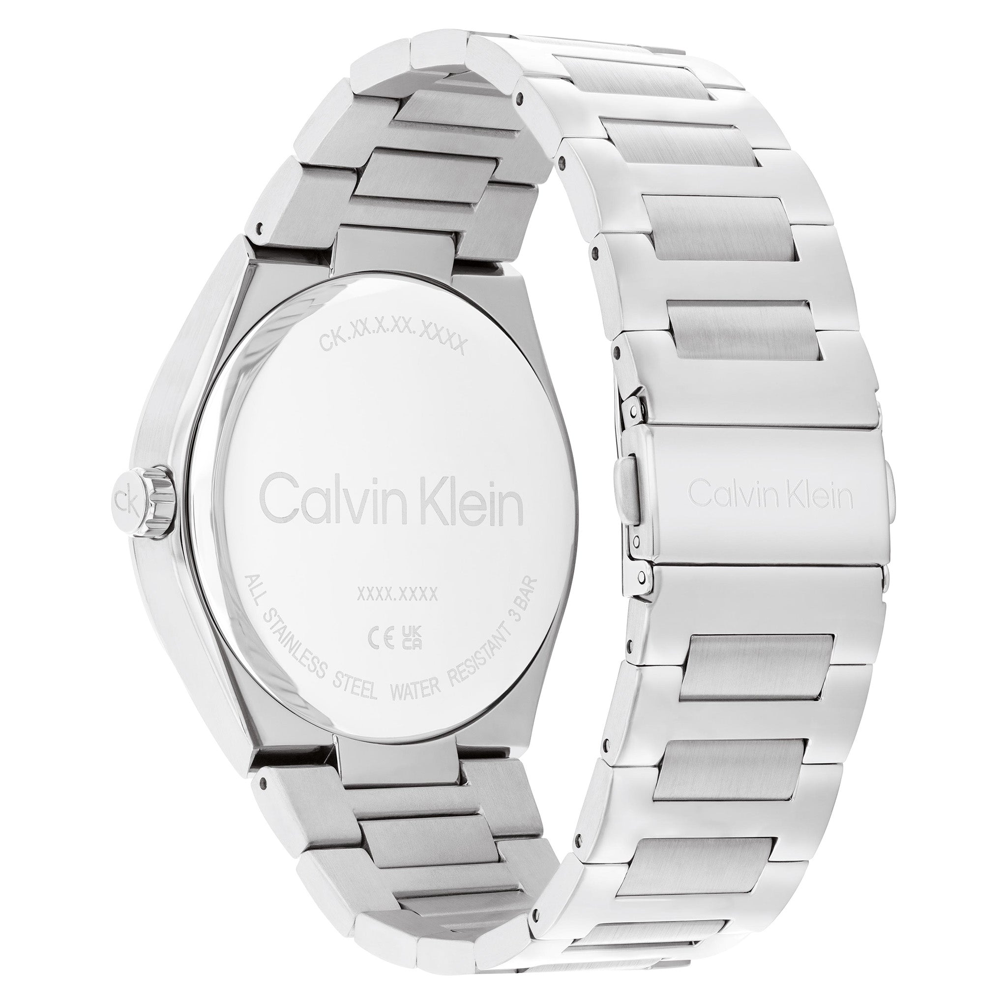 Calvin Klein Stainless Steel Blue Dial Men's Watch - 25200488