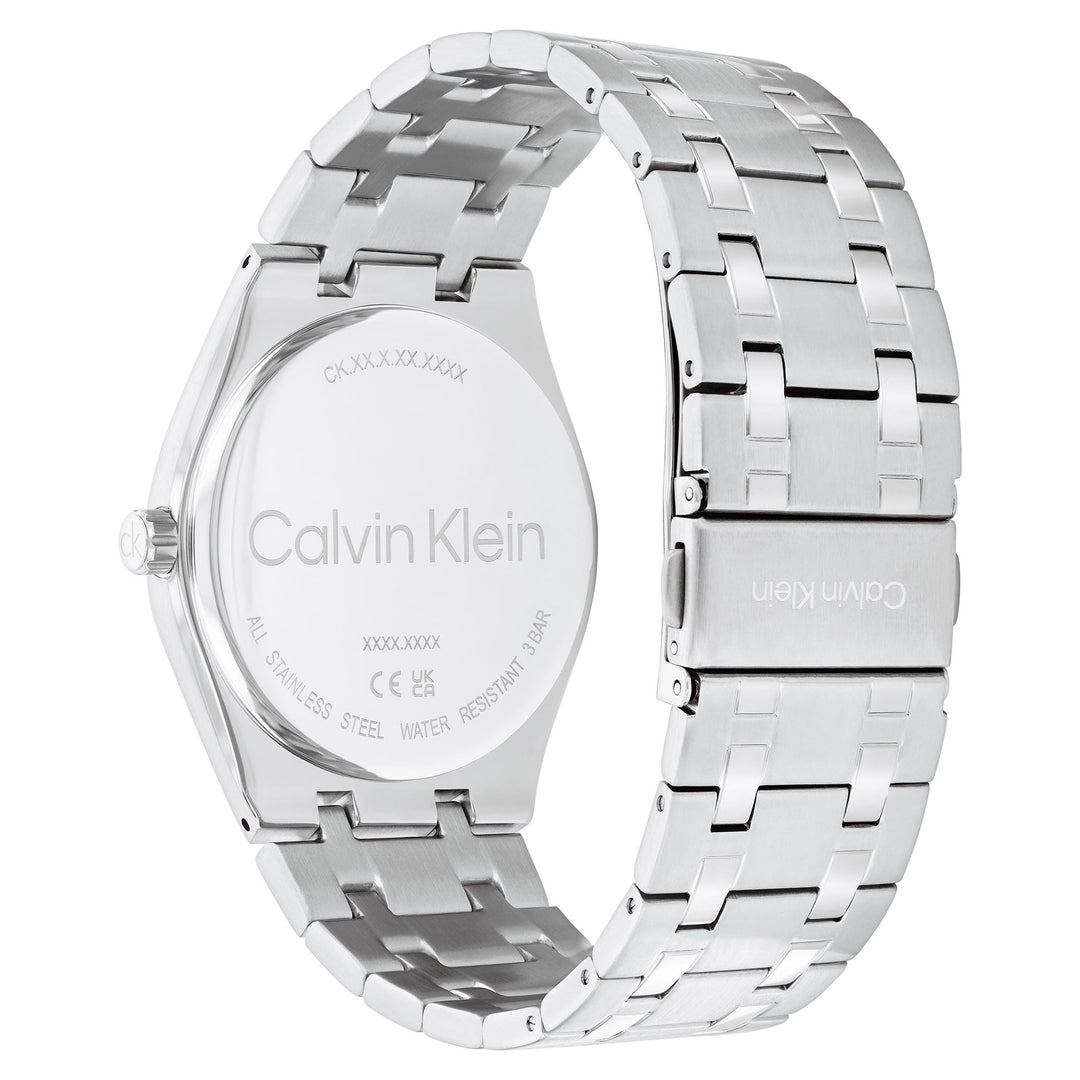 Calvin Klein Stainless Steel Blue Dial Multi-function Men's Watch - 25200520