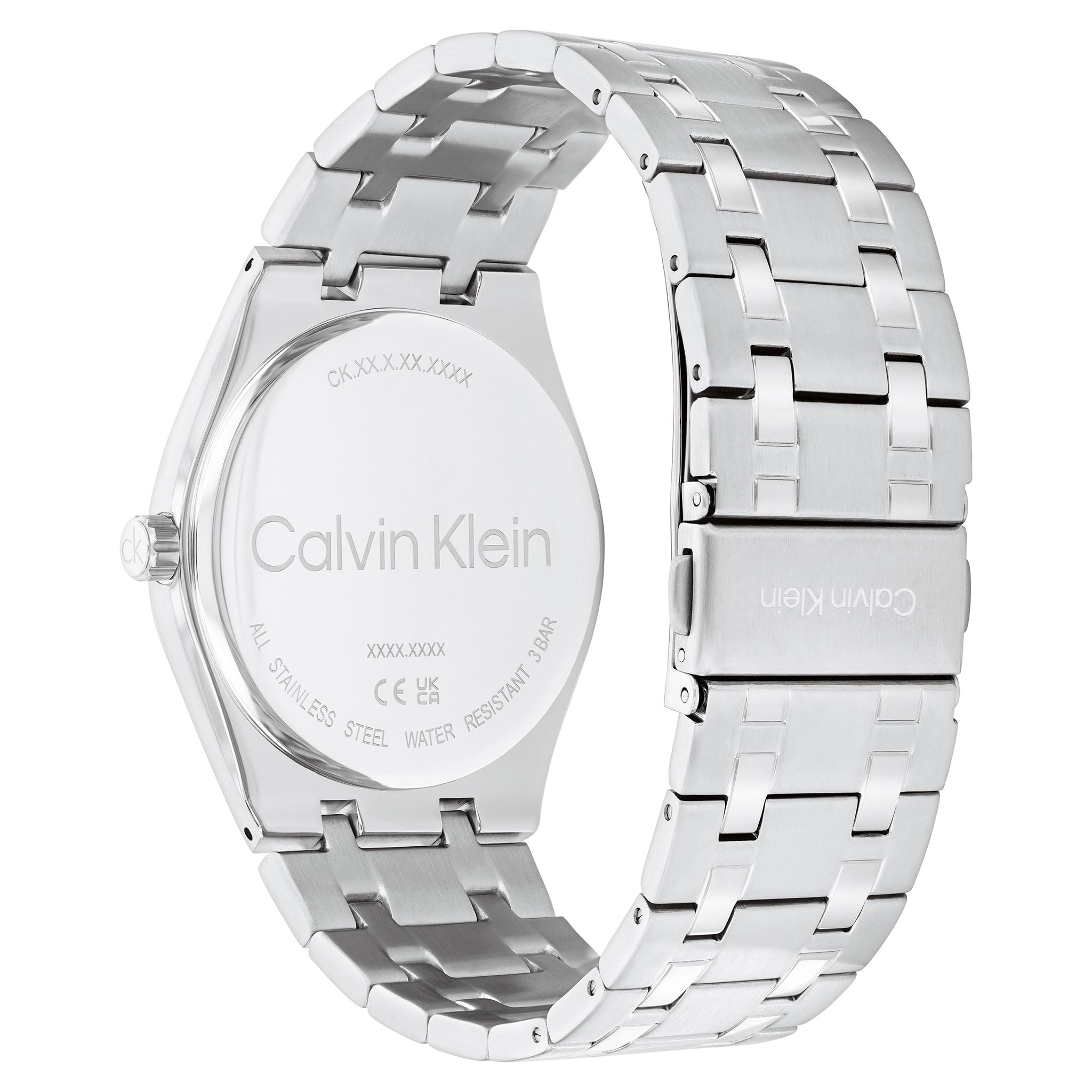 Calvin Klein Stainless Steel Blue Dial Multi-function Men's Watch - 25200520