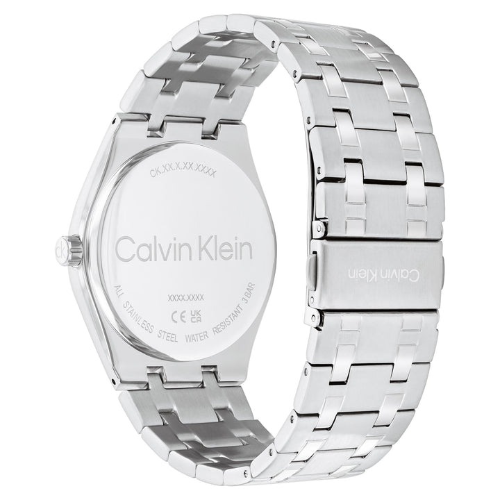 Calvin Klein Stainless Steel Blue Dial Multi-function Men's Watch - 25200520